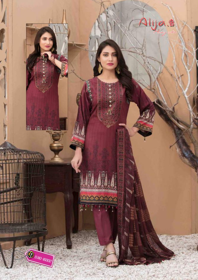 Keval Alija B 16 Heavy Cotton Karachi Fancy Regular Wear Dress Material Collection